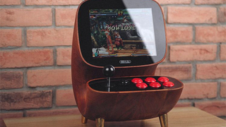 Wooden Desktop Arcade Might Be the Most Beautiful Retro Hardware I've Ever Seen